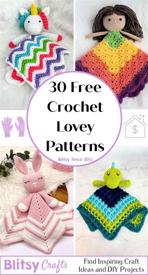 easy crochet lovey patterns free|crochet patterns for lovie blankets.